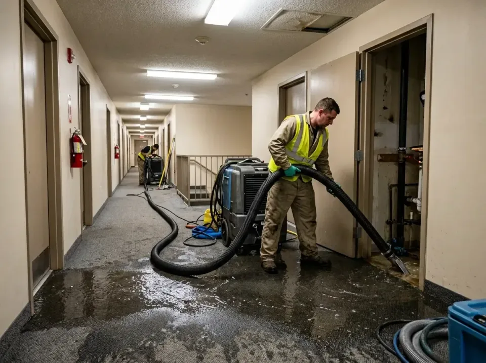 multi-unit-apartment-hallway-f-005 — frequently asked questions, Emergency Burst Pipe Water Extraction & Removal in Mount Ra…